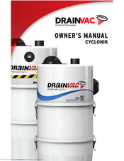 Drainvac CYCLONIK DV1R18 Owner's Manual