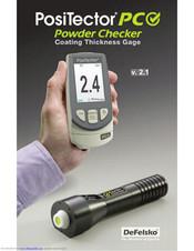PosiTector Powder Checker Instructions Manual