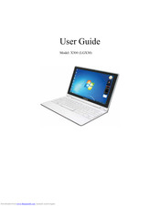 Lg XNote X300 User Manual