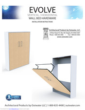 Outwater EVOLVE VERTICAL Installation Instructions Manual
