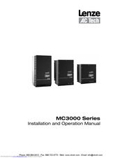 Lenze AC Tech M3230S Installation & Operation Manual