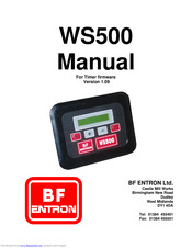 BF Entron WS500 Manual