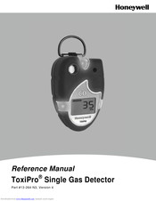 Honeywell ToxiPro CO Reference Manual