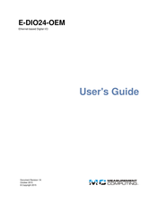 Measurement Computing E-DIO24-OEM User Manual