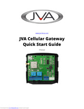 JVA PTE0320 Quick Start Manual
