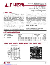 Linear Technology LTC1878 Demo Manual