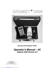 Digimet 3000 Operator's Manual