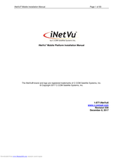 iNetVu 1500 Installation Manual
