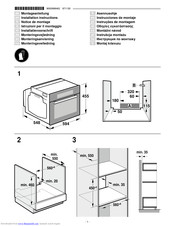 Bosch CDG634BS1B Installation Instructions Manual