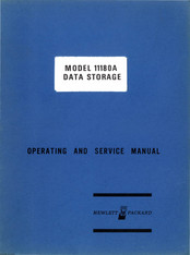 HP 11180A Operating And Service Manual