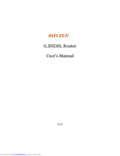RHYZEN G.SHDSL User Manual