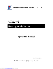 HENAN HANWEI ELECTRONICS CO., LTD WD6200 Operation Manual