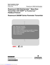 Rosemount 3095MF Series Quick Installation Manual