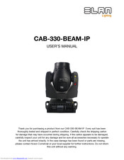 ELAN Lighting CAB-330-BEAM-IP User Manual