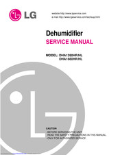 LG DHA1660HL Service Manual