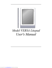 NEC Versa LitePad User Manual