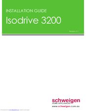 Schweigen Isodrive 3200 Installation Manual