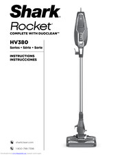 Shark Rocket DuoClean HV380 series Instruction Manual