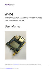 miniDSP WI-DG User Manual
