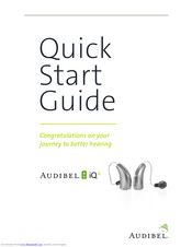 Audibel A4 iQ R Quick Start Manual