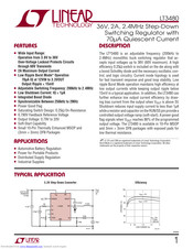 Linear Technology LT3480 Manual