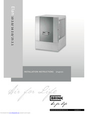 Brink Elan 10 2.0 Installation Instructions Manual