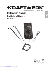 KRAFTWERK 31130 Instruction Manual