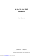 Cybernet CyberMed M156S User Manual