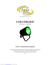 Light Emotion COB150RGBW User Instruction Manual