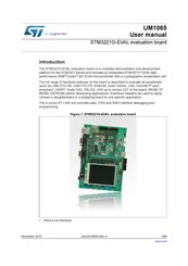 ST STM3221G-EVAL User Manual