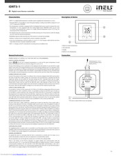 iNels IDRT3-1 Manual