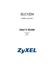 ZyXEL Communications SLC1224 User Manual