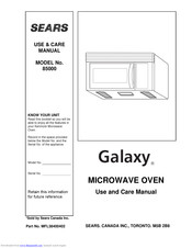 Sears Galaxy 85000 Use & Care Manual