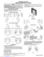 Draper FlexShade Installation Instructions