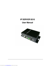 Aviosys 9310 User Manual