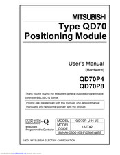 Mitsubishi QD70P4 User Manual