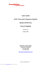 Brandywine GPS8 Plus User Manual