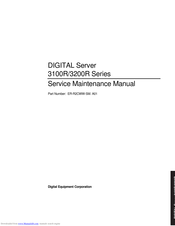 Digital Equipment 3200R Series Service Maintenance Manual