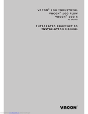 Danfoss VACON 100 x Installation Manual