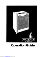 Coolerator AK2500XV1 Operation Manual