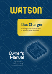 WATSON Duo Owner's Manual