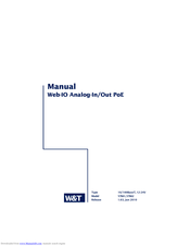 W&T Electronics 57662 Manual