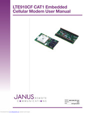 Janus Remote Communications LTE910CF User Manual