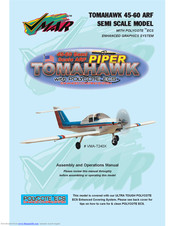 Piper OMAHAWK 45-60 ARF SEMI SCALE Operation Manual