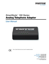 Patton SmartNode SN102/1JS1JO/E User Manual
