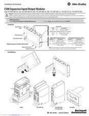 Allen-Bradley E300 Installation Instructions