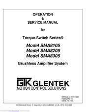 Glentek SMA8205 Operation & Service Manual
