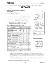 Toshiba TPC8402 Handbook