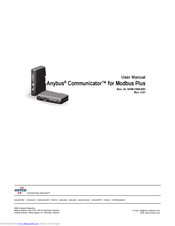 Anybus Communicator Modbus plus User Manual