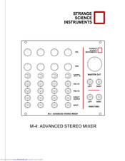 Strange Science Instruments M-4 User Manual